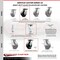 Service Caster 5 Inch Glass Filled Nylon Caster Set with Roller Bearings and Swivel Locks SCC SCC-35S520-GFNR-BSL-4 - alternate 3